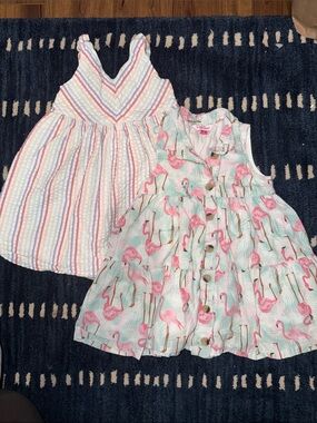 Lot of two tiered Sundresses - 100% cotton  - 2T